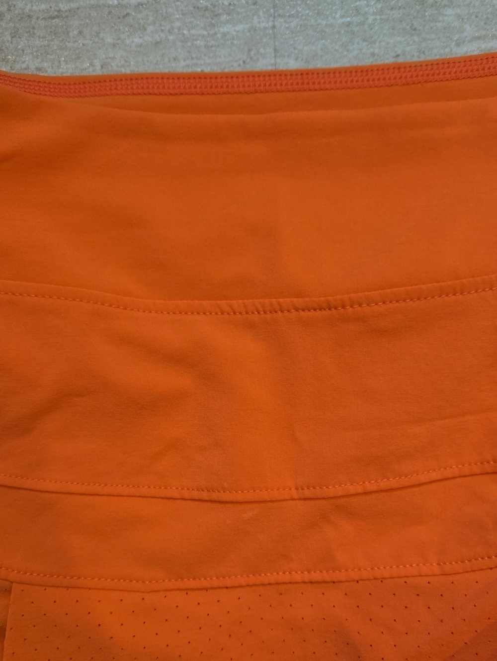 Nike Dri-Fit Orange Leisure Skort - Picture 4 of 8
